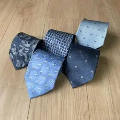 ネクタイ　まとめ売り　ビジネス　ブルー系