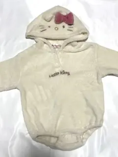 Hello Kitty フード付きロンパース 80cm
