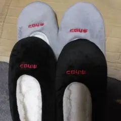 しまむらmumuホカロンコラボ　ルームカバー2足セット