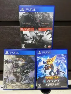 PS4 ゲームソフト 3本セット