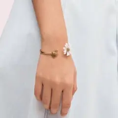 Kate Spade 蜂のブレスレットbee open hinged cuff
