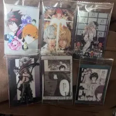 デスノート DEATHNOTE ウエハース 6枚セット アニメ