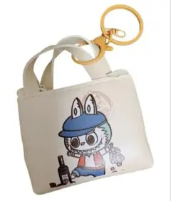 ラブブ バック型ミニポーチ バックチャームキーホルダー①