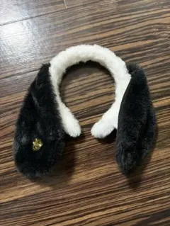 スヌーピーのカチューシャ 黒と白