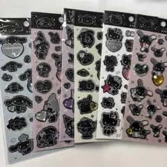 キラキララインストーンシール サンリオ 6種コンプリート