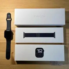 Apple Watch Series 10黒 42mm バンド2本 送料込み