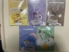 福福お守り風アクリルキーホルダー