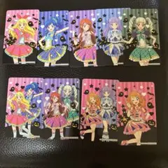 アイカツ アトレ 秋葉原 ランタンナイトパーティー 特典 カード　コンプ　9種