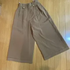 INGEBORG ガウチョパンツ ブラウン