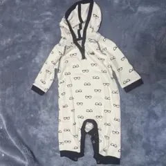 babyGAP 60cm カバーオール　メガネ柄