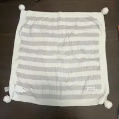 GELATO PIQUE ポンポン付きブランケット