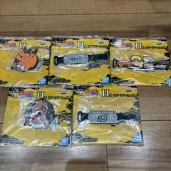 一番くじ NARUTO-ナルト- H賞ラバーアソート5種セット　新品