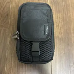TRUSCO ブラックナイロンポーチ