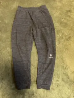 グレー スリムフィット 長ズボン