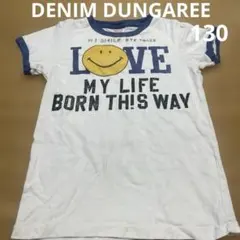 DENIM DUNGAREE Tシャツ　130
