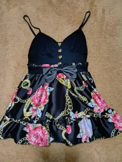 値下げ 激レア MA＊RS ハートリング柄キャミソールフレアチュニック