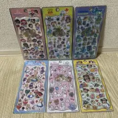 ディズニー プチドロップステッカー 6種