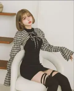 Darich シャーリングボレロミニワンピース ダーリッチ