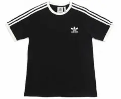 adidas トレフォイル リンガーTシャツ ブラックＭサイズ