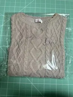 お値下げ中‼️メゾピアノ　セーター 120cm ピンク