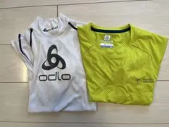 ①odlo ウォームアップシャツ②モントレイル　トレイルランニング　ハセツネのサムネイル