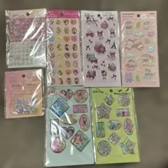 新品　セリア　海外輸入　ウォーターシール　amifa タイルシール　おはじき