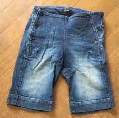 ディーゼル ブラックゴールド デニム ハーフパンツ