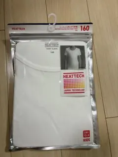 【新品】　ユニクロ　ヒートテック　半袖　160 白