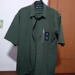 GU×UNDERCOVER 半袖シャツ Mオリーブグリーン