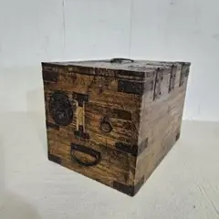 骨董　昔の硯箱、箪笥　 銭箱？ 骨董 昔の硯箱、箪笥 銭箱？ Yahoo!オークション -「時代 銭箱