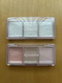 ダイソー Kyumme 3色パレット 2種セットのサムネイル