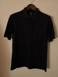 UNIQLO 黒 ドライEXポロシャツ Lサイズ