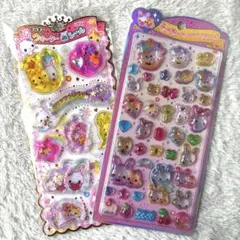 【国内正規品】うるちゅる ポップシール★フワフワらびちゃん ウォーター 2点