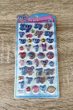 正規品　うるちゅるポップシール　エンジェルブルー