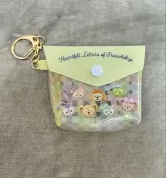 ダッフィー＆フレンズ ハートフェルトレターズオブフレンドシップ　ポーチ