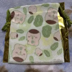 ちいかわ　もぐもぐ本舗　ミニ巾着　くりまんじゅう