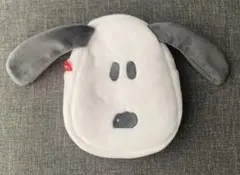 【KALDI】スヌーピー マチ付きフェイスポーチ