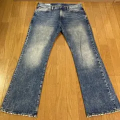 00s OLD GAP ブーツカット デニム ジーンズ 517好き フレアW34のサムネイル