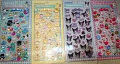 ボンボンドロップシール　サンリオ　4枚セット