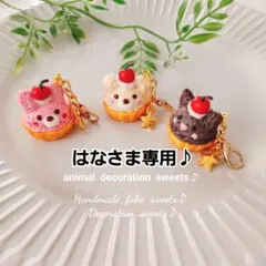 はなさま専用ページ♪スイーツチャーム♪