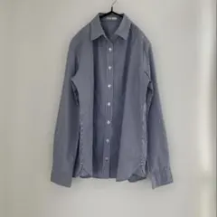 ELLE ストライプ 長袖シャツ