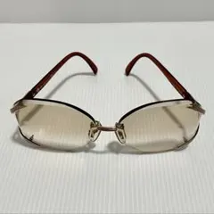 Christian Dior サングラス ゴールド 薄ブラウン ヴィンテージ