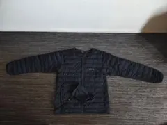 【新古品】モンベル M スペリオダウン　ラウンドネックジャケット Black