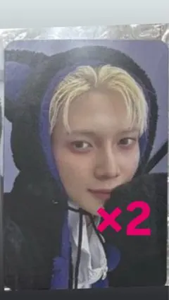 ATEEZ Makestar トレカ アチズ 黒猫 ヨントン フォト ヨサン