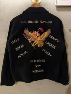 70s USN ツアージャケット スーベニアジャケット ミリタリージャケット