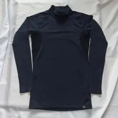 野球用 長袖アンダーシャツ Lサイズ ネイビー