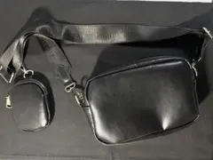 CLEA マルチケース付きスクエアショルダーミニボディバッグ