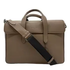極美品✨ COACH ビジネスバッグ ベージュ レザー　C9875