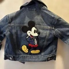 GAP ディズニーミッキー デニムジャケット お揃い