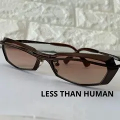 レスザンヒューマン ブラウン サングラス Ball＝S.cum